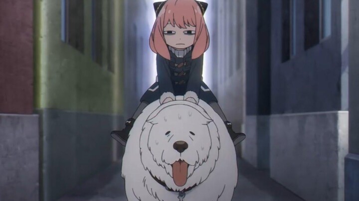 Anya Riding Dog Bond Forger Spy X Family Season 2
