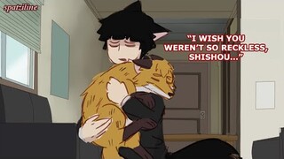 Mob saves fox Master Reigen [ Mob Psycho 100 Comic ]