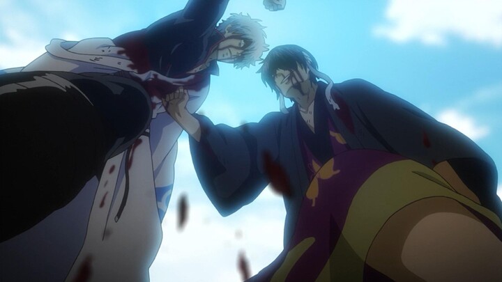 [Gintama] Cuộc đấu tay đôi siêu khốc liệt nhưng tàn khốc của Gintoki và Takasugi!