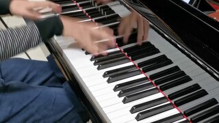 The theme song of "Fireworks" "Fireworks" full version grand piano super arrangement