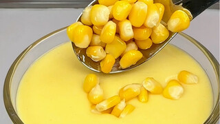 I tried the corn juice recipe given by the hot pot restaurant owner today, and it's so delicious—I w