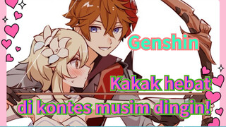 Kakak hebat di kontes musim dingin!