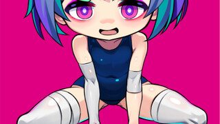 MEME！七七欺负冰史莱姆magenta potion