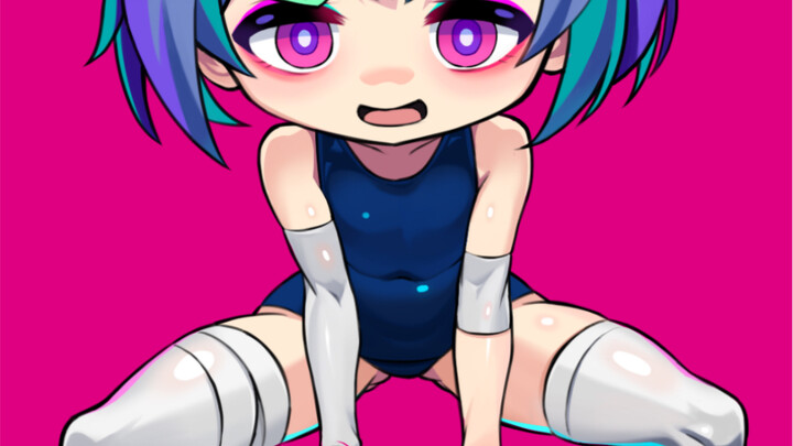 MEME！七七欺负冰史莱姆magenta potion