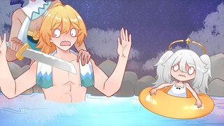Inazuma robbery, but the beautiful girl robber!!!