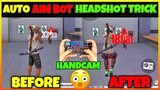 Auto Aim Bot Headshot Trick Free Fire With Handcam | Auto Aim Bot Headshot like White 444, White FF