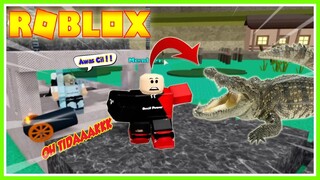 TERJEREBAK DI KOLAM TERNYATA PENUH BUAYA GANAS MAMAM KEPALAKU SAMPE BOTAK!! ROBLOX MIKOCIL