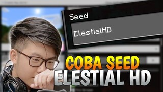 NYOBA PAKE SEED "ElestialHD" DI MCPE !!! Apakah cocok untuk survival ?