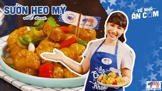 Cách làm món Sườn Heo Mỹ Xốt Me ngon khó cưỡng - Pork ribs with tamarind sauce | Bếp Cô Minh Tập 232