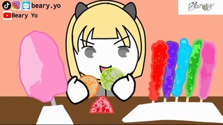 candy mukbang