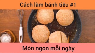 Cách làm bánh tiêu