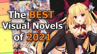 The BEST Visual Novels of 2021 (Tier List)