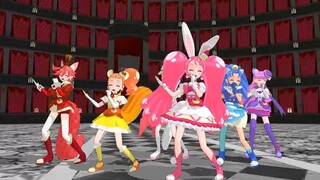 【mmdプリキュア】キラキラプリキュアアラモードでワールドイズマイン