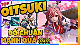 ⭐Onmyoji Arena⭐ Top 1 Oitsuki với cách lên đồ chuẩn gánh team cực gắt 1 COMBO bay màu @@!