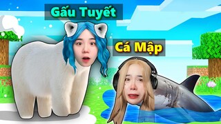 Hai Chị Em Simmy Và Sammy Sở Hữu Sức Mạnh Của Gấu Tuyết Và Cá Mập Trong Roblox