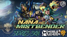 {TA} GAMEPLAY NANA SKIN MISTBENDER | EFEK SKILL NYA BENER BENER BAGUS - SERIES SKIN