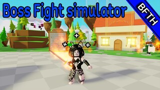 Roblox Boss Fighting Simulator จำลองการคลิ๊กและตีบอส