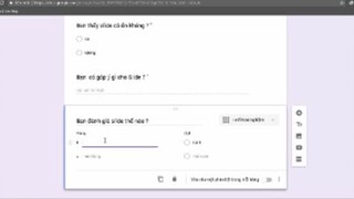 Cách tạo câu hỏi trắc nghiệm dạng lưới trên google form