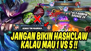 RAHASIA SOLO RANK MIYA 1 VS 5 SENDIRI!! KALIAN CUMA BOLEH MAIN MIYA SEPERTI INI DI MYTHIC