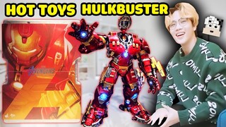 REDHOOD VÀ MỀU ĐẬP HỘP MÔ HÌNH ĐỒ CHƠI HULKBUSTER ( HOT TOYS HULKBUSTER )*CẶP ĐÔI SIÊU QUẬY*TX VLOG