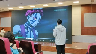 After watching the Demon Slayer movie, bro feels like he's become Hakujiro.