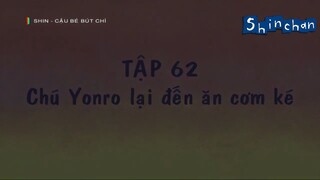 Shin cậu bé bút chì - tập 62 - Chú Yonro lại đến ăn cơm ké