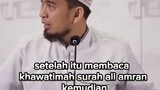 Subhanallahi wabihamdihi Subhanallahil adzim, Assalamualaikum warahmatullahi wabarakatuh semuanya