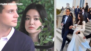 Jadi Pusat Perhatian Cantiknya Song Hye Kyo di acara Chaumet Paris Juni 2023 🌹💛