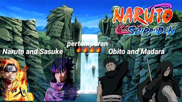[REVIEW ANIME LEGENDA] : NARUTO SIPUHDDINE: Naruto melawan Madara 🔥🔥 langsung aja nih guys seru!