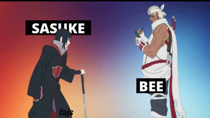 Amv bee vs Sasuke
