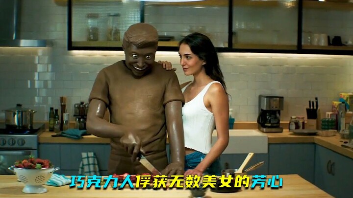 Pria berubah menjadi manusia cokelat, memikat hati banyak wanita cantik.