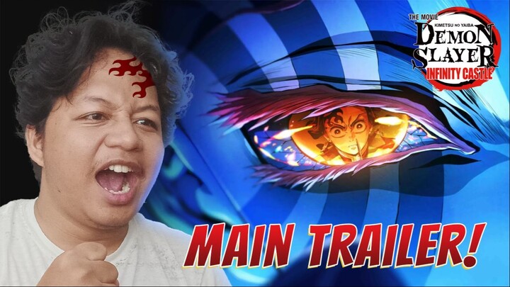 TANJIRO VS AKAZA REMATCH!! Demon Slayer Infinity Castle Movie Trailer Reaction!