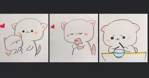 hướng dẫn vẽ con mèo cute đáng yêu đơn giản  how to draw a cute kitten  easy  HD Vẽ channel  YouTube