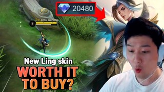 Worth it to buy? How much is New Ling skin?  | Mobile Legends