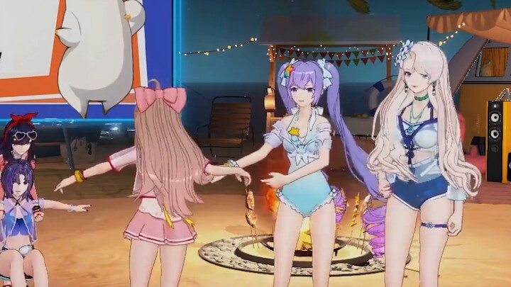 【Bei Bei Jia】Giving gifts to Sister La