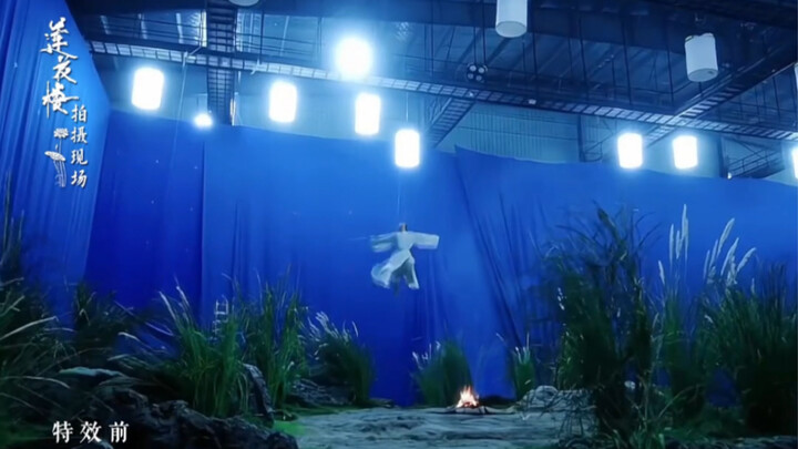 [Cheng Yi] 2023-08-16 Behind-the-scenes footage from “The Sword and the Brocade” | Moonlit bonfire s