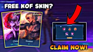 GET FREE KOF SKIN AND MORE IN MLBB TREATS  • LEGIT100% • Mobile Legends 2020