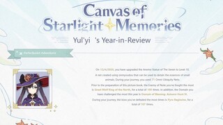 [Genshin Impact] Canvas of Starlight Memories