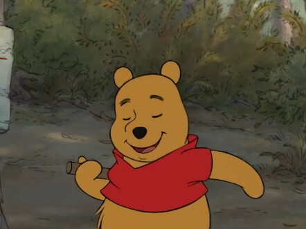 Cute Winnie the Pooh bear