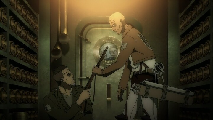 Death of Keith Shadis and Theo Magath 1080P  - Attack on Titan Season 4 Part 2 Epsiode 11