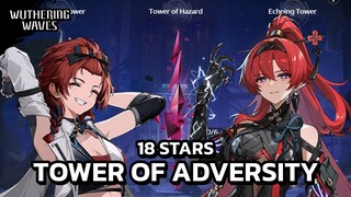 Tower of Adversity 18 Stars! Dengan Yinlin & Chixia Team! | Wuthering Waves