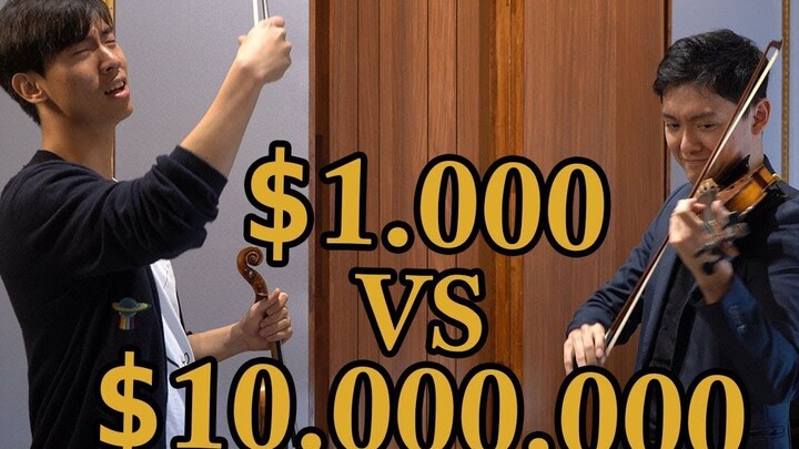 [TwoSetViolin] $1,000 vs $10,000,000 Violin Showdown!