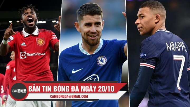 Bản tin sáng 20/10 | MU đánh bại Tottenham; Jorginho từ chối gia hạn Chelsea; Mbappe gây sự Neymar