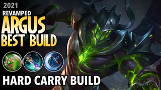 "NEW META" Revamped Argus Best Build in 2021 | Argus Revamp Gameplay And Build - Mobile Legends