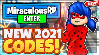 Roblox Miraculous RP All New Codes! 2021 July