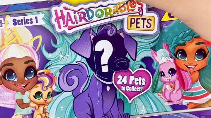 沉浸式玩Hairdorables美发娃娃宠物款🐕