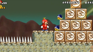 ใหม่ Super Mario All Stars HD Super Mario Land 2 REMAKE 100% World 1 Space Zone part 2