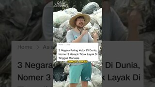 3 Negara Paling Kotor Di Dunia (Nomer 3 Sangat Parah)