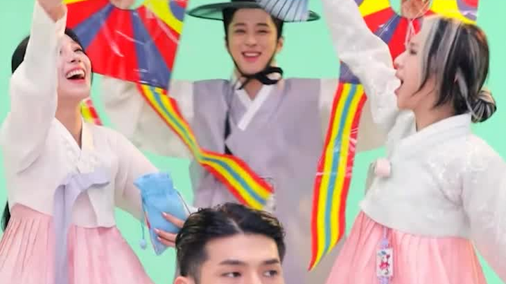 【KARD Dance】Unreleased Funny Hanbok Version of "Red Moon"!