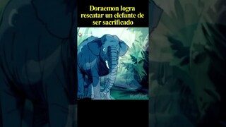 😲 El elefante y el hombre 🐘 PARTE 3 - FINAL #doraemon #resumen #shorts
